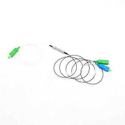 3 filtro óptico de la fibra del receptor óptico 1310nm del Wdm de Ftth del canal