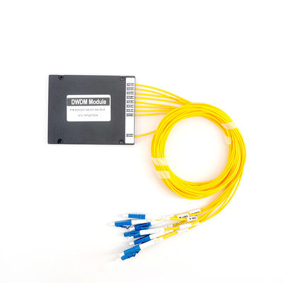 módulo de Cwdm Mux Demux del canal de la fibra 8 del solo modo de 1530.33nm Lc