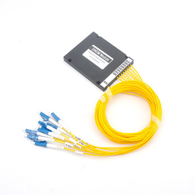 módulo de Cwdm Mux Demux del canal de la fibra 8 del solo modo de 1530.33nm Lc