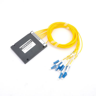 módulo de Cwdm Mux Demux del canal de la fibra 8 del solo modo de 1530.33nm Lc