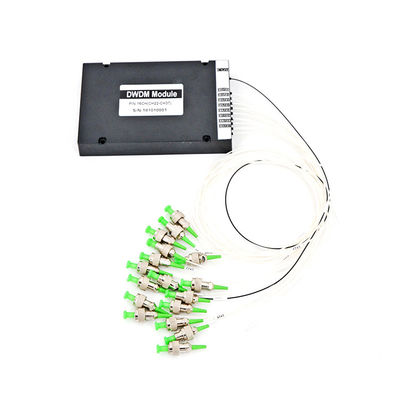 Caja del ABS del módulo de Cwdm Mux Demux del canal de 16CH OADM DWDM MUX DEMUX 8