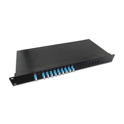 4 multiplexor y demultiplexor ópticos de Mux Demux 1271 nanómetro de la fibra del canal