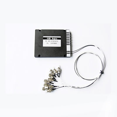 Solo multiplexor de fibra óptica del WDM de Dwdm Mux Demux 16Channel ROHS DWDM de la fibra