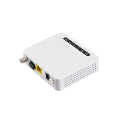 1GE puerto XPON CATV ONU 12V 0.5A para la red de FTTH
