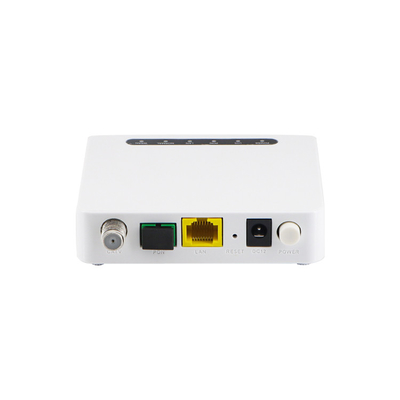 1GE puerto XPON CATV ONU 12V 0.5A para la red de FTTH