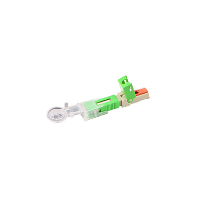Longitud rápida del conector 50M M de la fibra óptica de APC SM milímetro