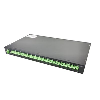 El panel de remiendo de la fibra óptica del soporte de estante del UT-rey 1x32 con el PDL bajo