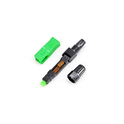 El conector rápido Rapido de la fibra óptica del SC APC 5501 monta
