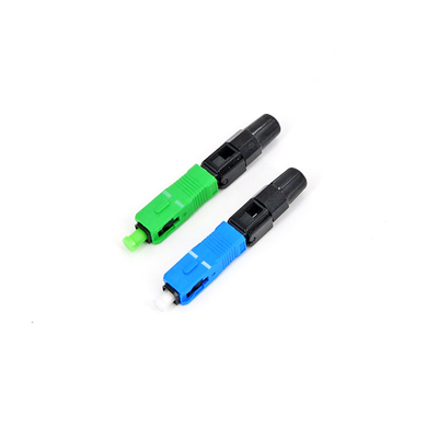 El conector rápido Rapido de la fibra óptica del SC APC 5501 monta