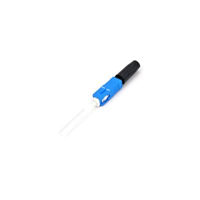 El conector rápido Rapido de la fibra óptica FTTH de SC5502 UPC monta