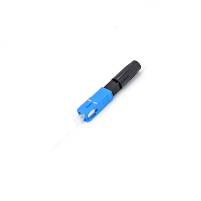El conector rápido Rapido de la fibra óptica FTTH de SC5502 UPC monta