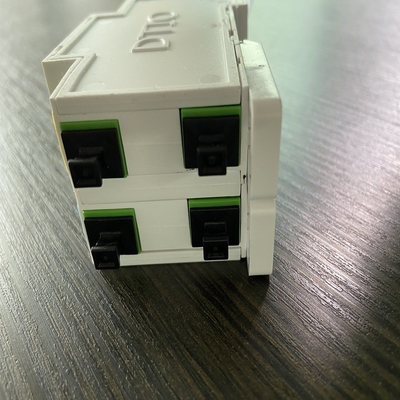 El panel de remiendo con el adaptador DTIO óptico modular 4FO del SC/de APC de las PC del cordón de remiendo 4